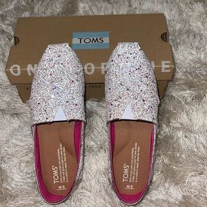 Womens candy cane toms
